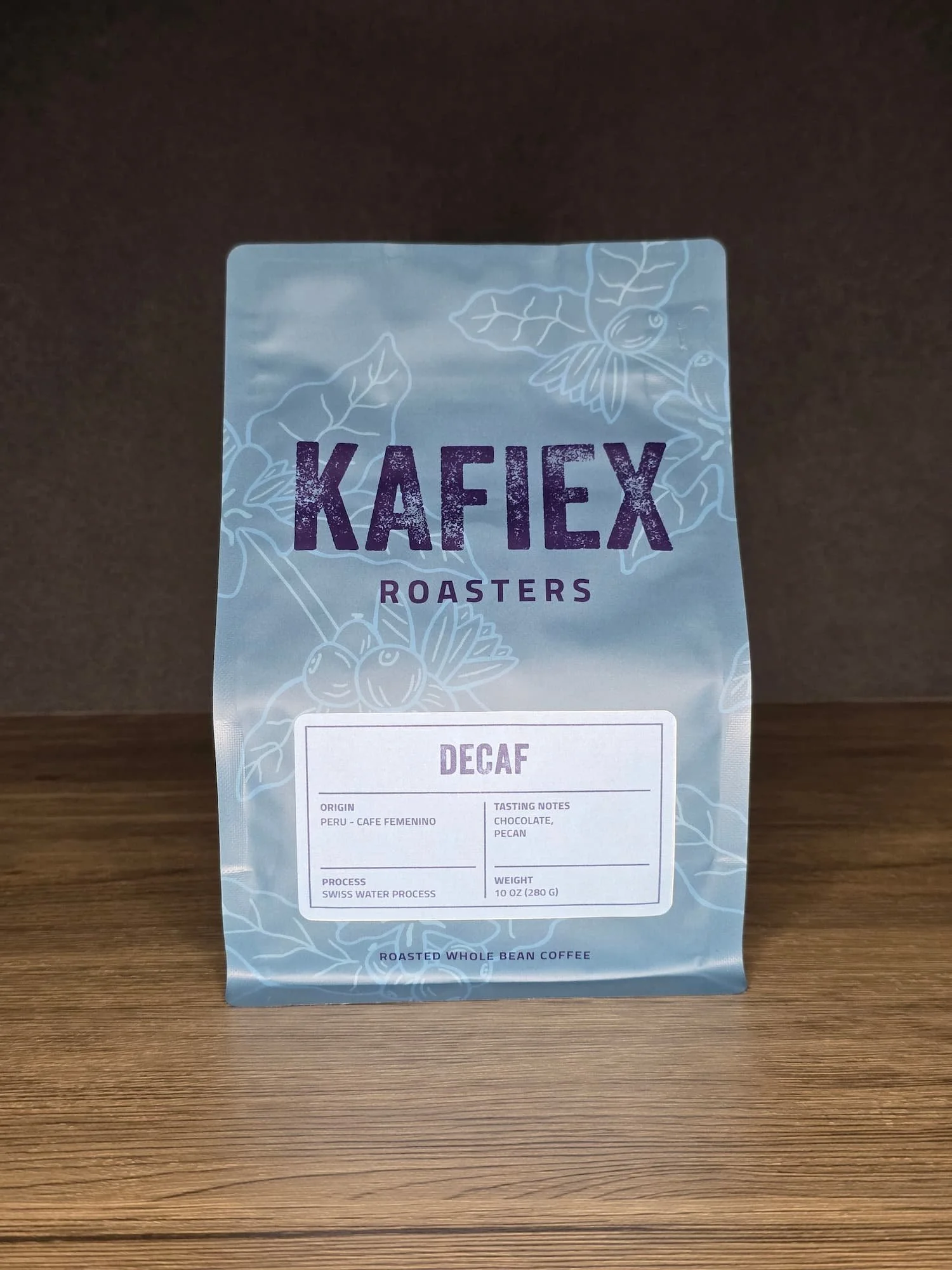 カフィーコーヒー Mexico Swiss Water Decaf Coffee – Chocolate & Toasted Pecan